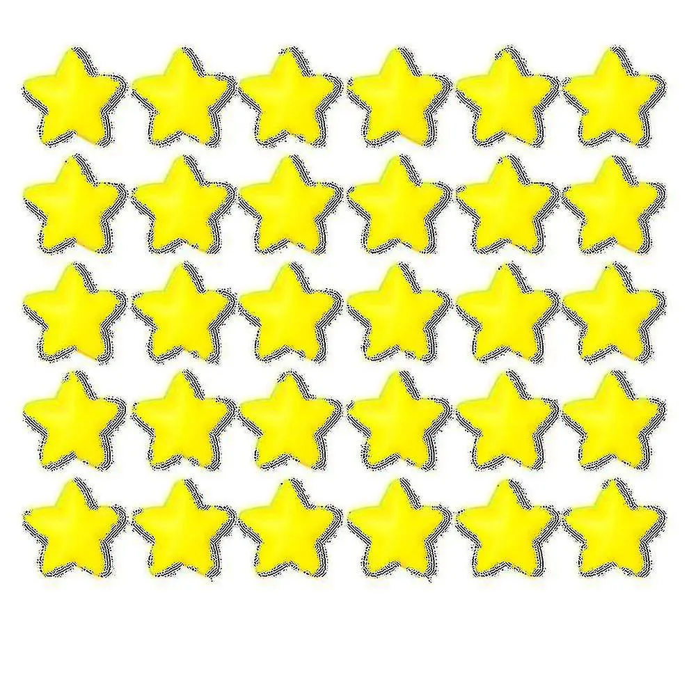 30pcs Star Stress Ball Bulk Stress Relief Balls Mini Foam Stress Ball For School Carnival Reward,st