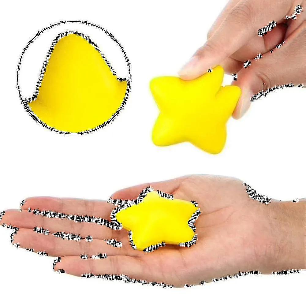 30pcs Star Stress Ball Bulk Stress Relief Balls Mini Foam Stress Ball For School Carnival Reward,st