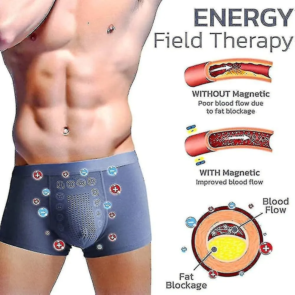 3PCS EFT ENERGYFIELDTHERAPY ROPA INTERIOR MASCULINA, TERAPIA DE CAMPO DE ENERGíA ROPA INTERIOR MASCULINA ENERGY FIELD THERAPY 