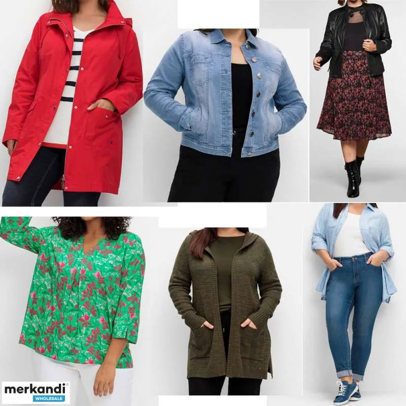 5,50 € por pieza, ropa de mujer Sheego tallas grandes, L, XL, XXL, XXXL