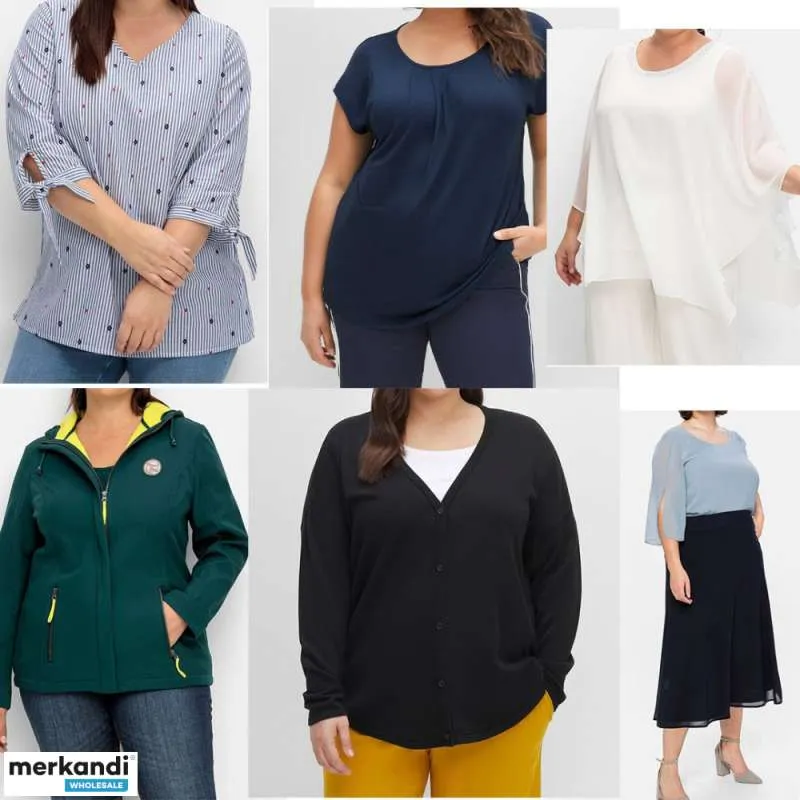 5,50€ c/u, L, XL, XXL, XXXL, Sheego Ropa de Mujer Talla Grande