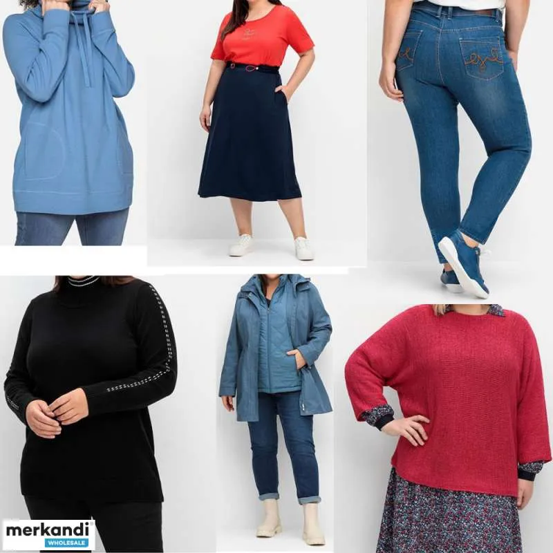 5,50€ c/u, Sheego Ropa de Mujer Talla Grande, L, XL, XXL, XXXL