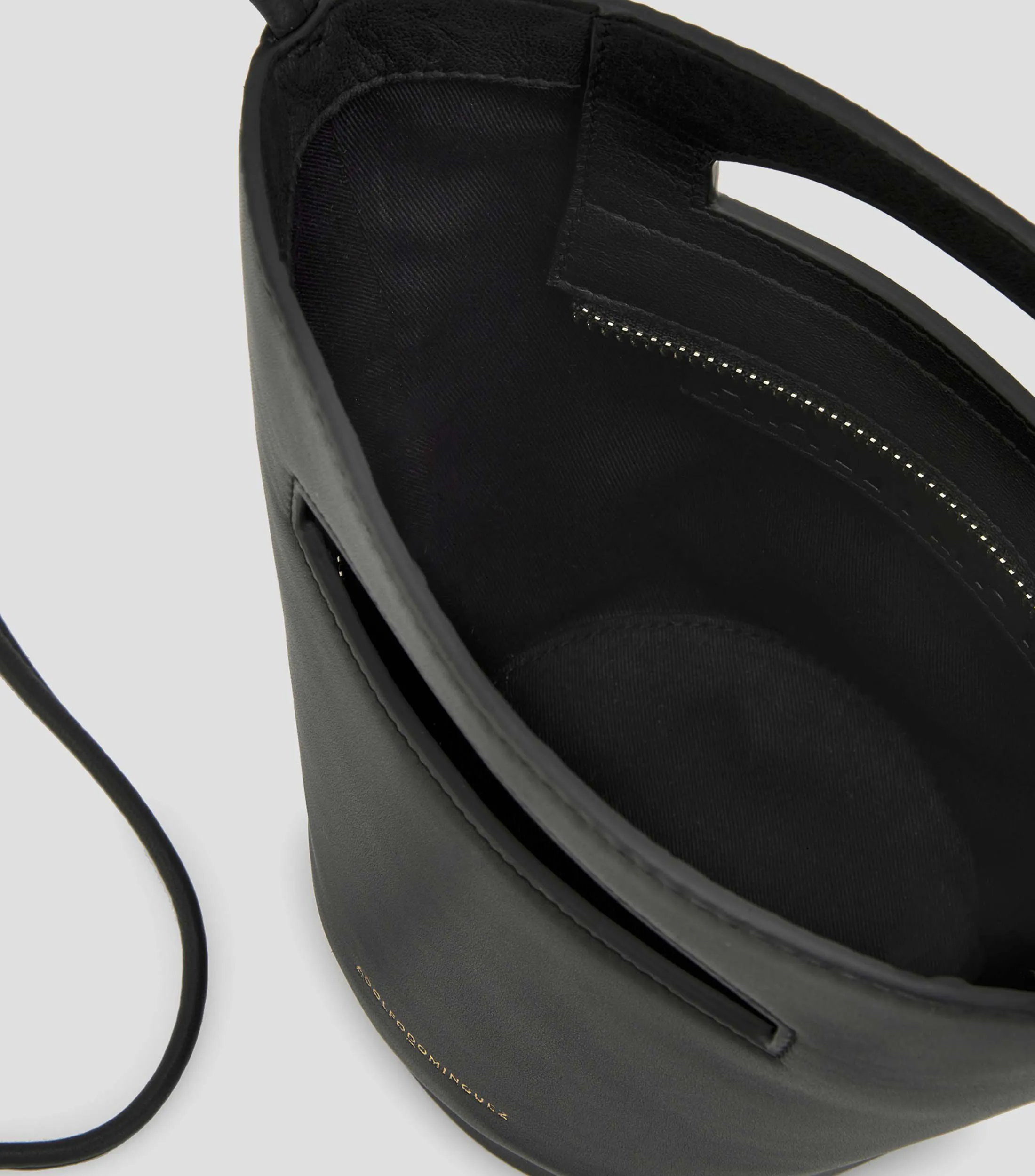 Adolfo Dominguez Bolso bucket en piel Mujer