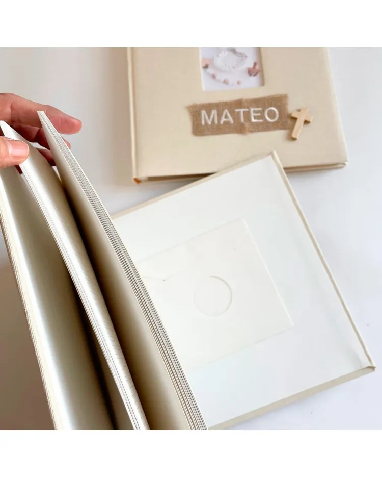 Album personalizado para un bautizo