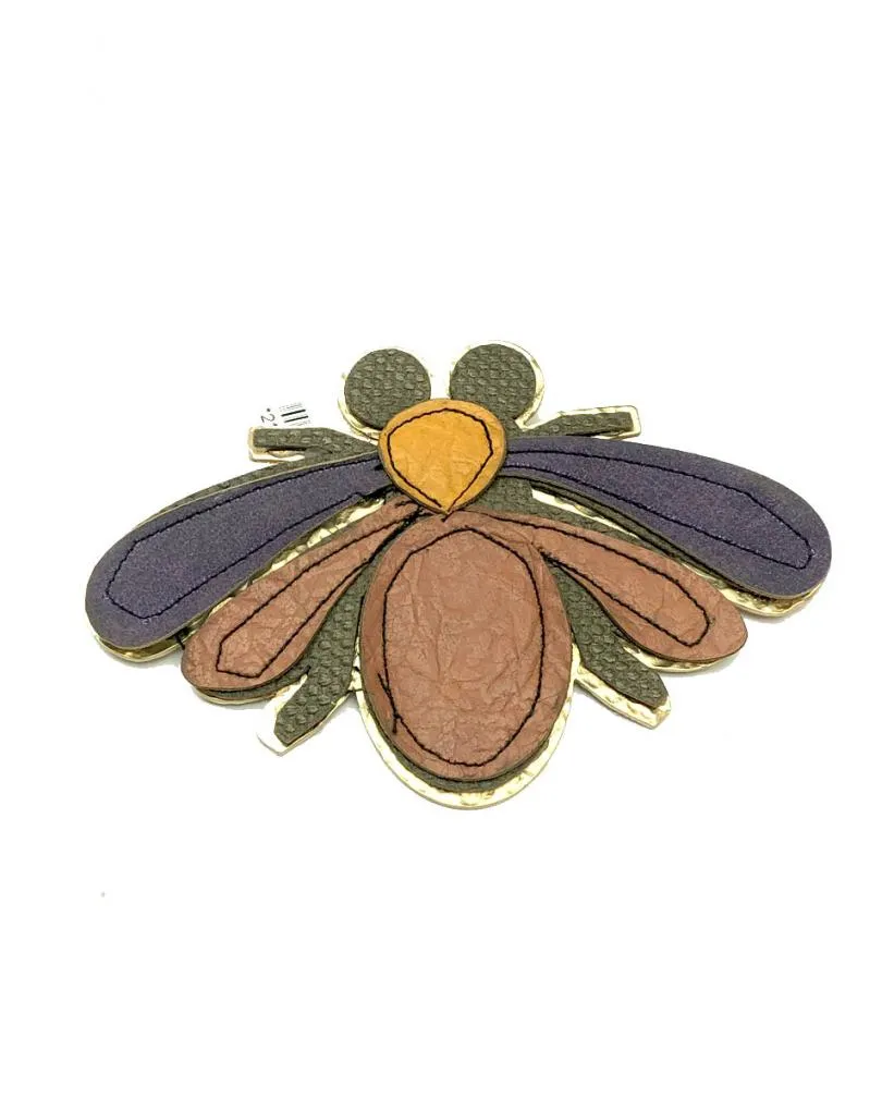 ALEGRES BROCHES DE INSECTOS CON ORIGINAL DISEÑO ARTESANAL