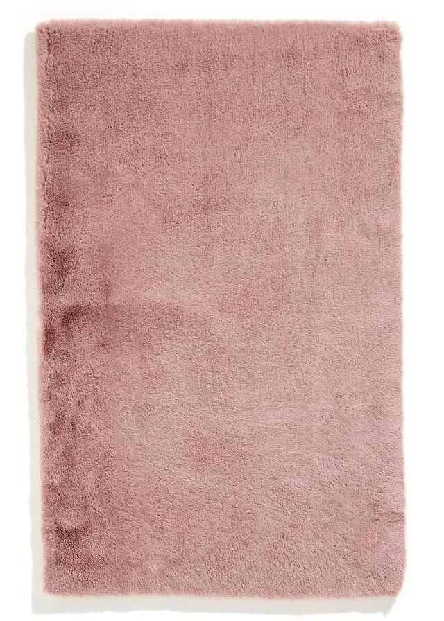 Alfombra de baño de calidad y especialmente suave Rosado