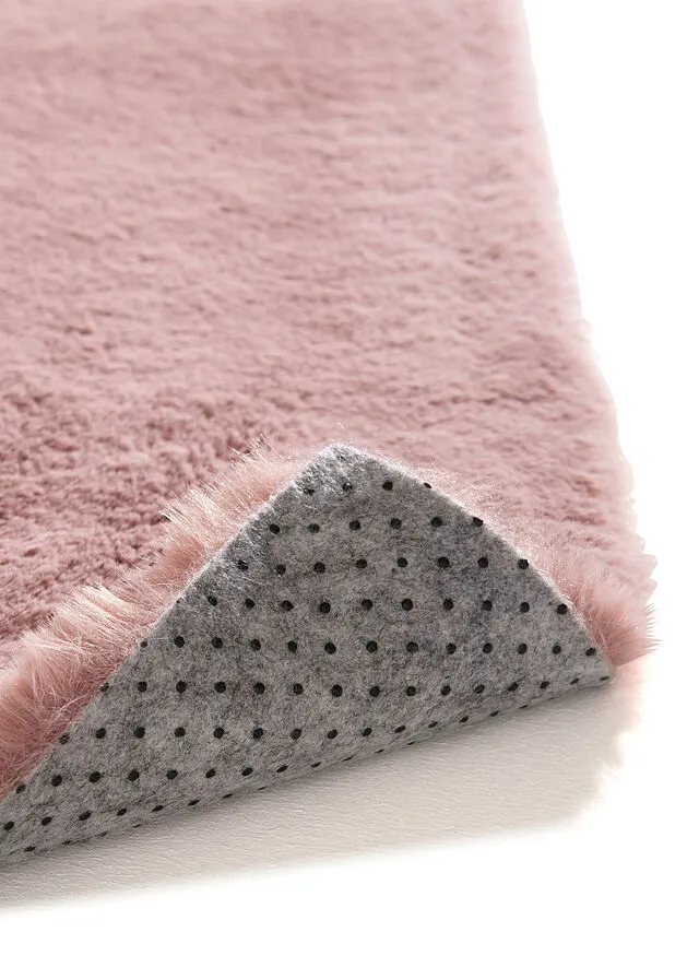 Alfombra de baño de calidad y especialmente suave Rosado