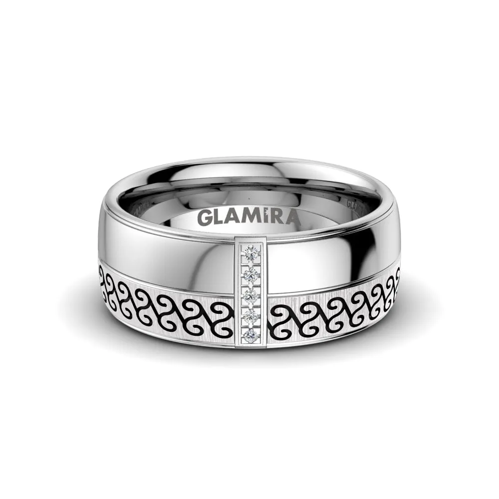 Anillo de boda Adore Queen 8mm