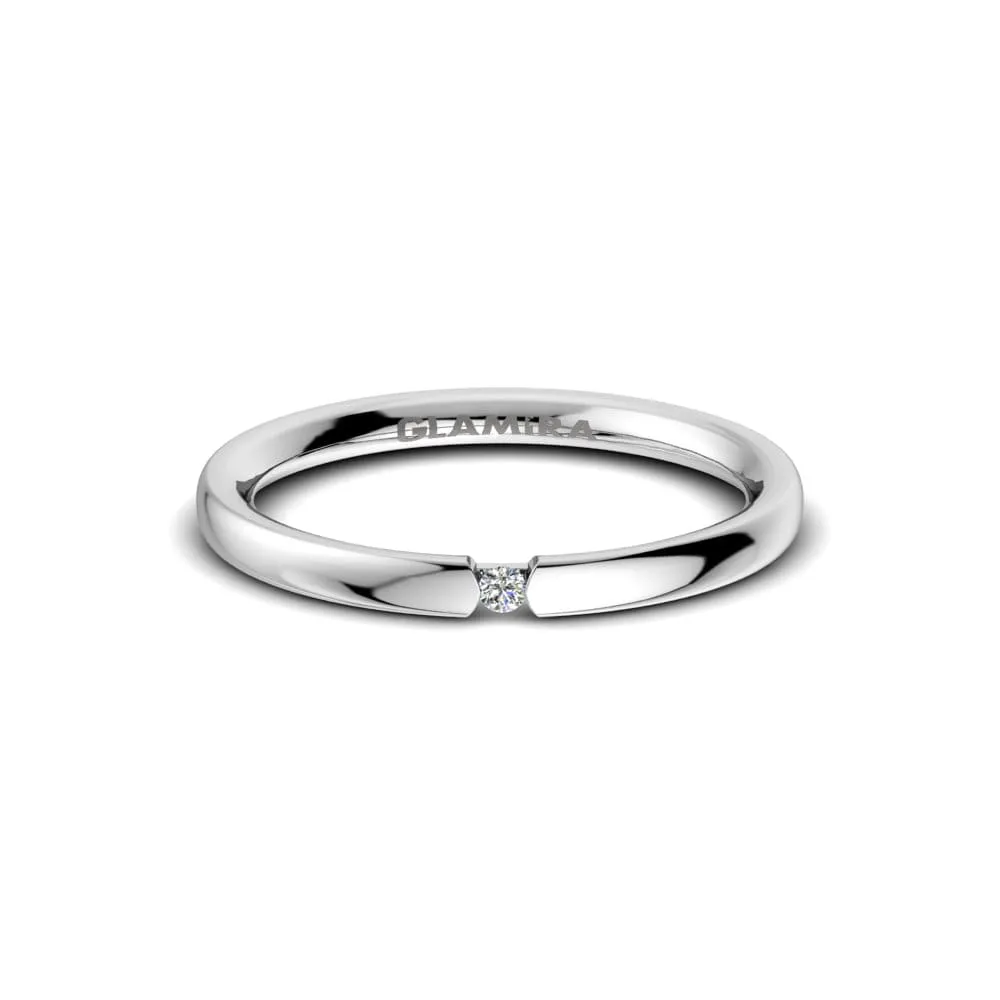 Anillo de boda Alluring Balance 2 mm