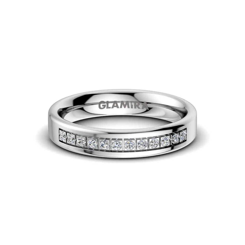 Anillo de boda Alluring Breath 4 mm