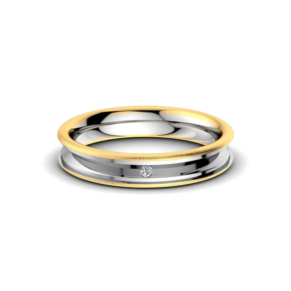 Anillo de boda Alluring Surprise 4 mm