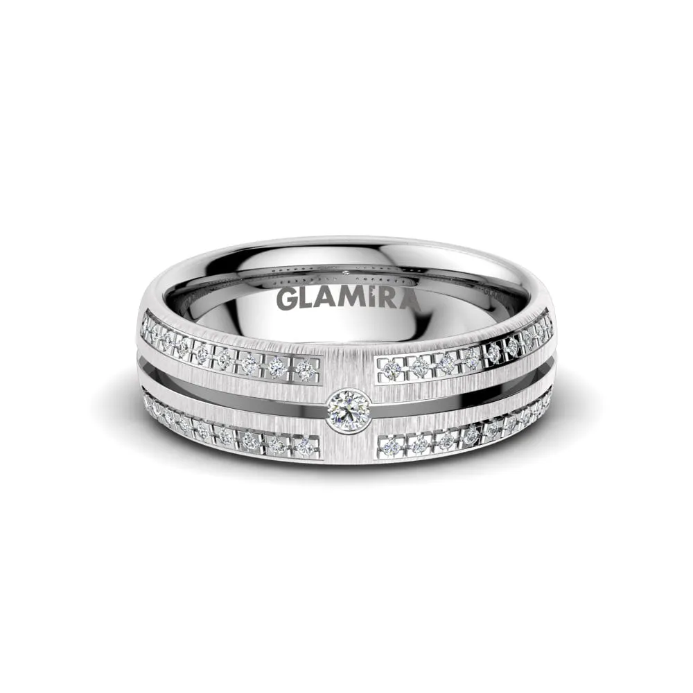 Anillo de boda Alluring World 6mm