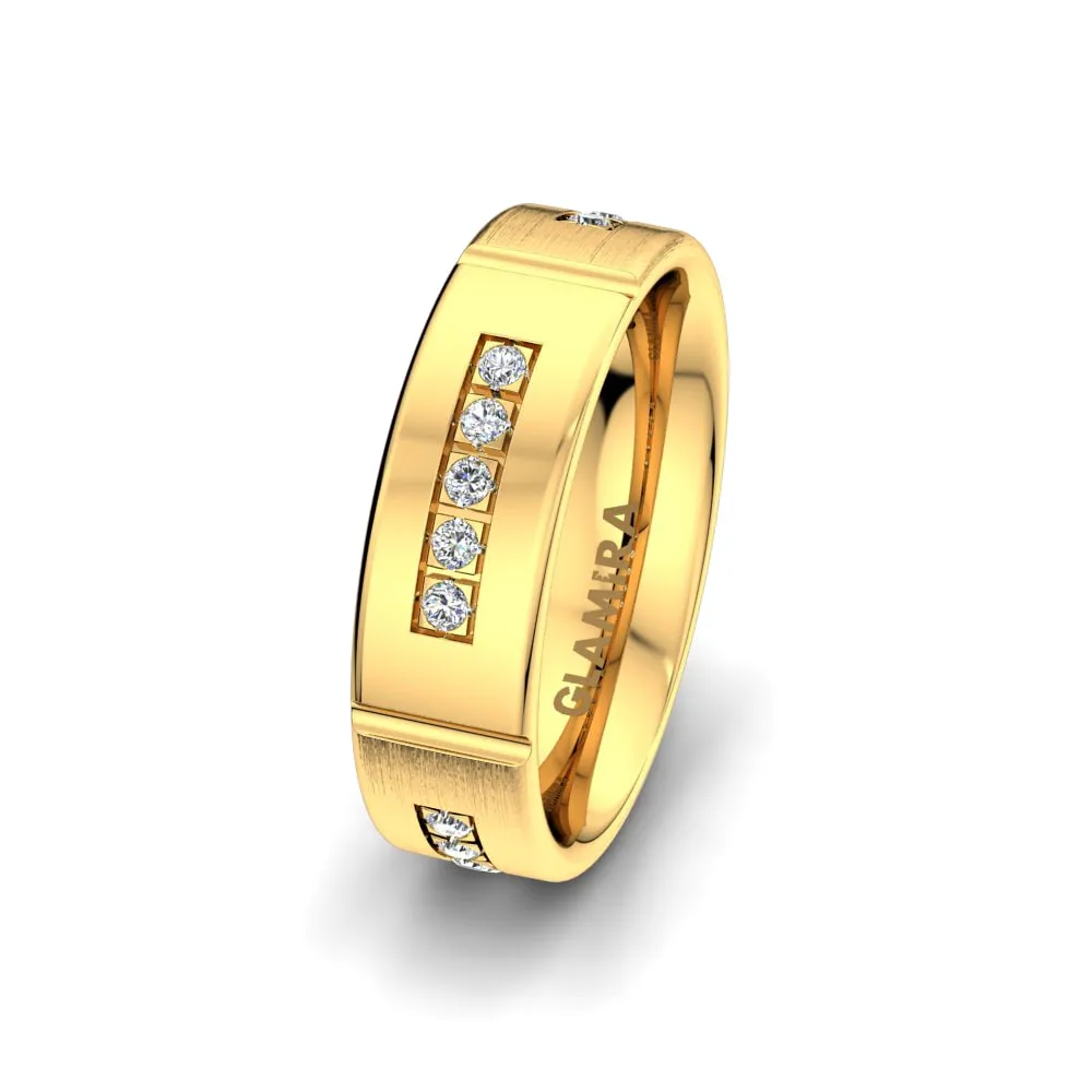 Anillo de boda Amazing Fate 6 mm