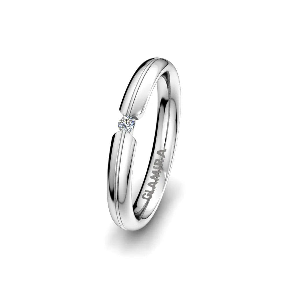 Anillo de boda Bright Nature 3 mm