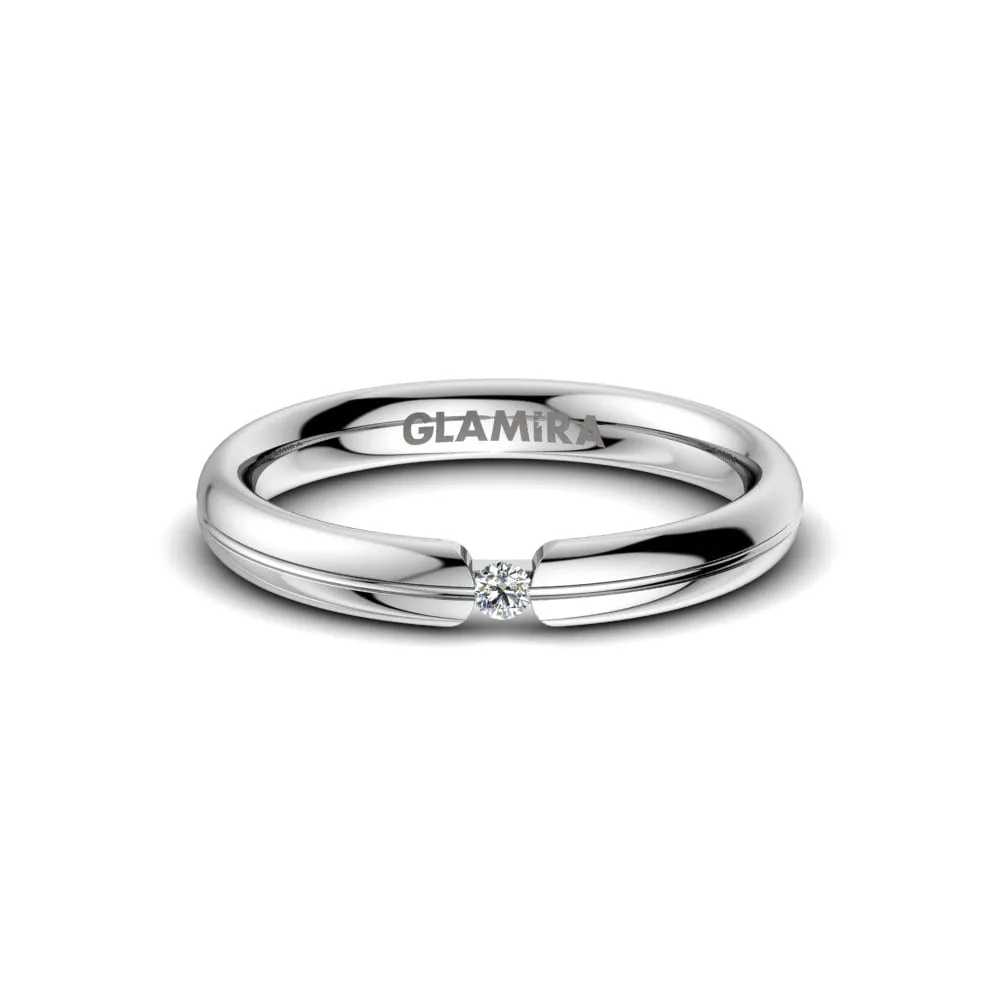 Anillo de boda Bright Nature 3 mm