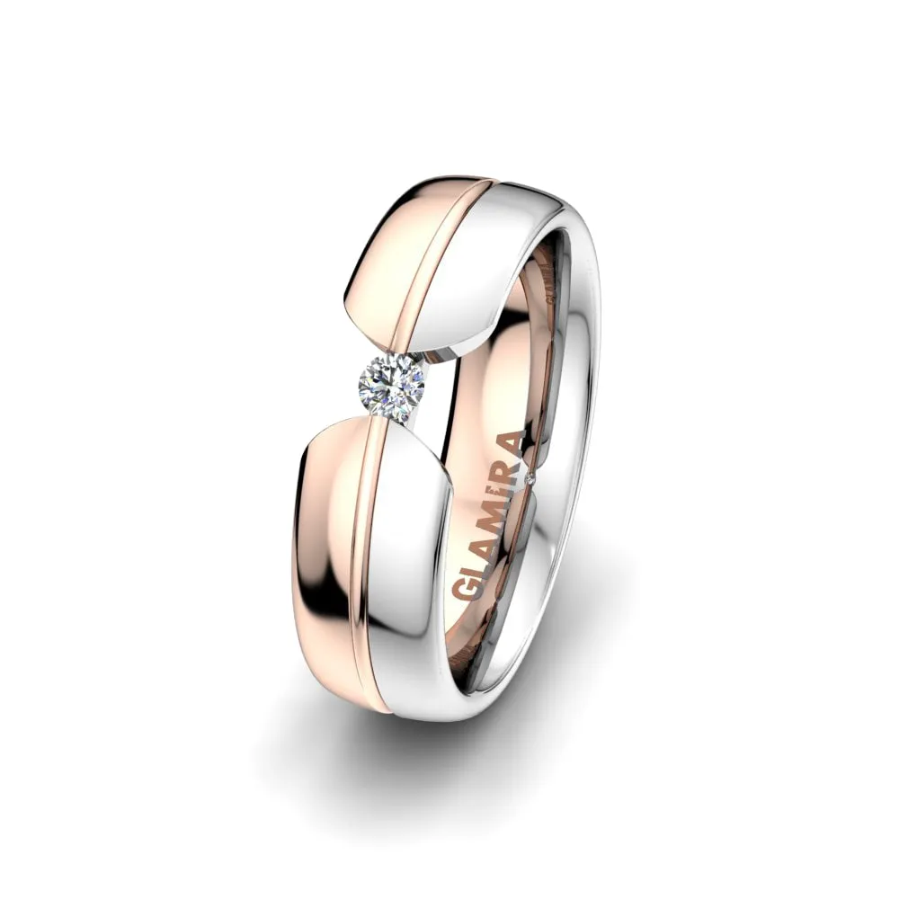 Anillo de boda Bright Nature 6 mm