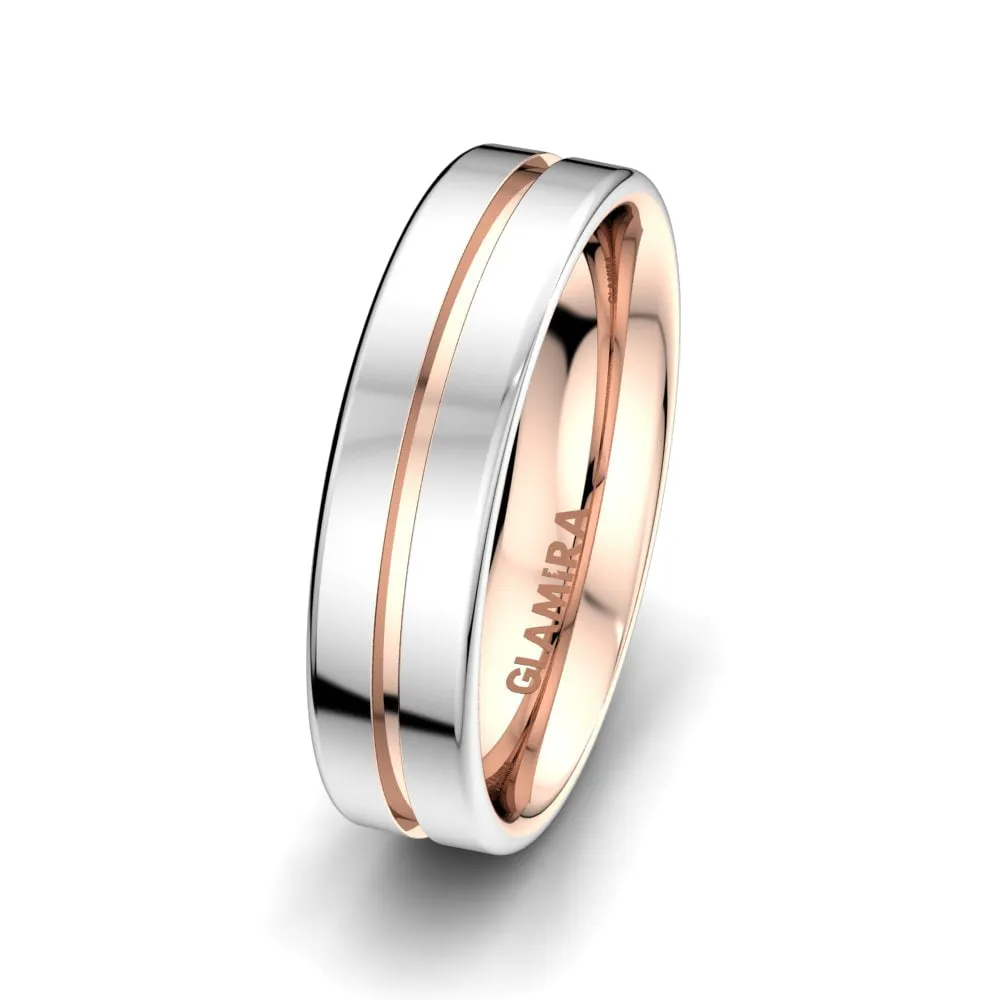 Anillo de boda Bright Queen 6 mm