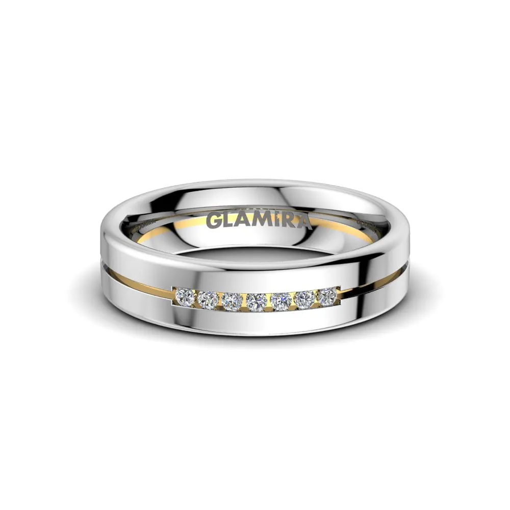 Anillo de boda Bright Summer 5mm