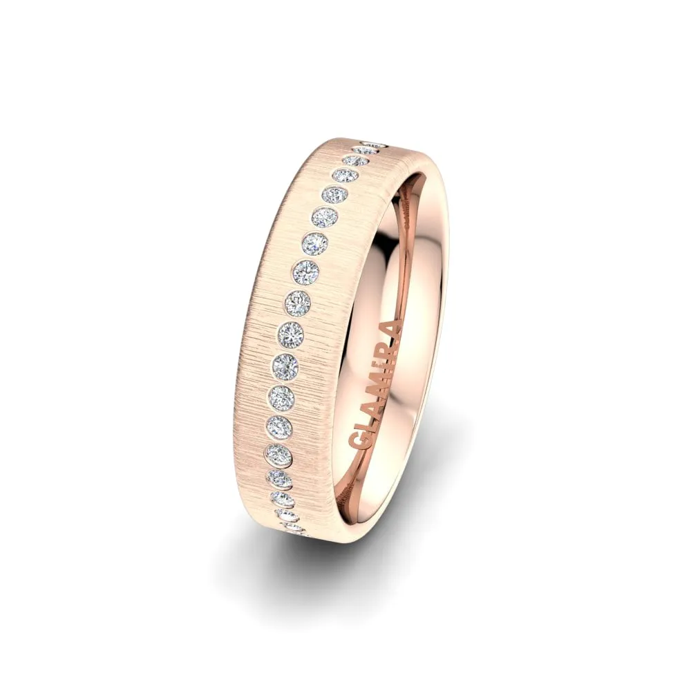 Anillo de boda Classic Flower 5 mm