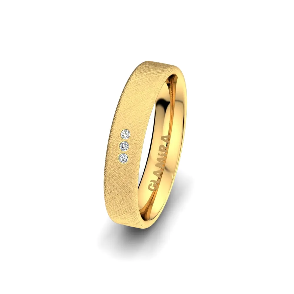 Anillo de boda Classic Shade 4 mm