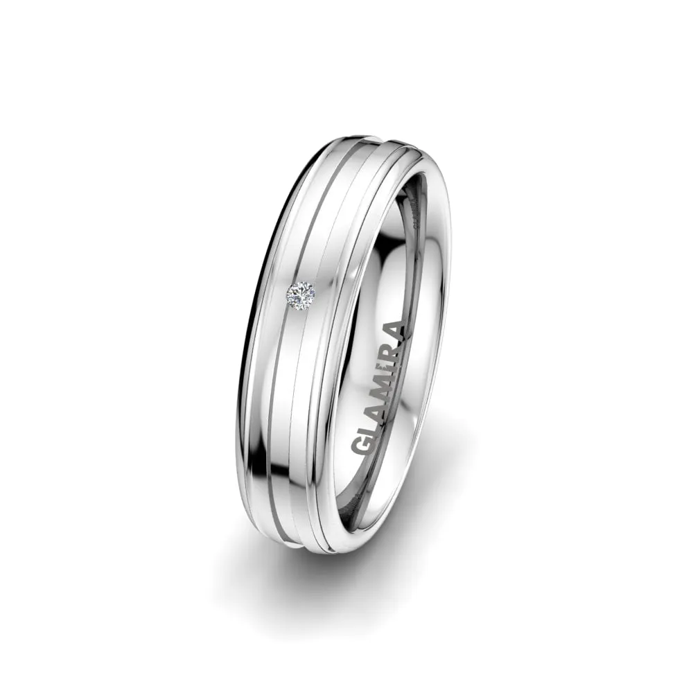Anillo de boda Elegant Destiny 5 mm
