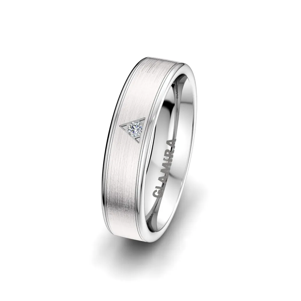 Anillo de boda Elegant Reflection 5 mm