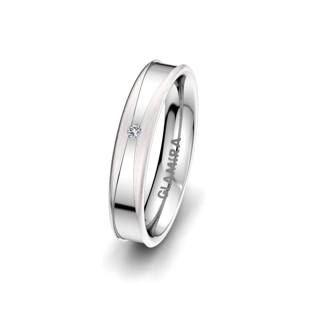 Anillo de boda Heavenly Blaze 4 mm