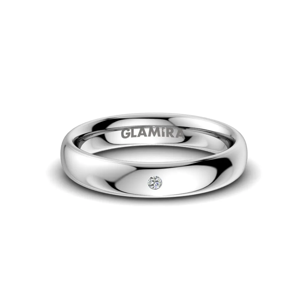 Anillo de boda Natural Sensation 4 mm