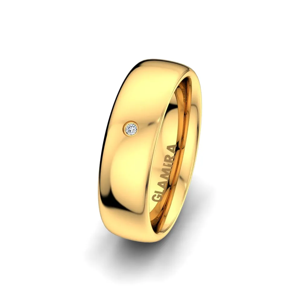 Anillo de boda Natural Sensation 6 mm
