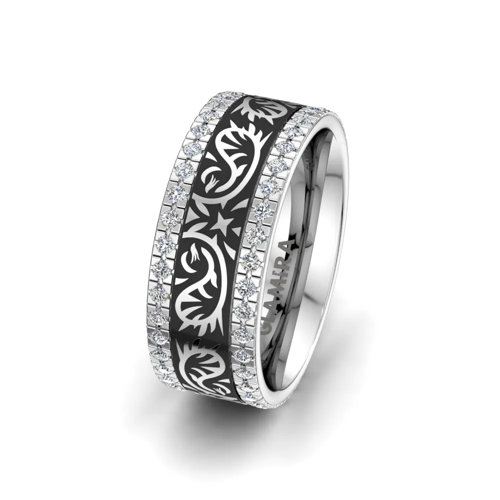 Anillo de boda Noble Structure 8 mm