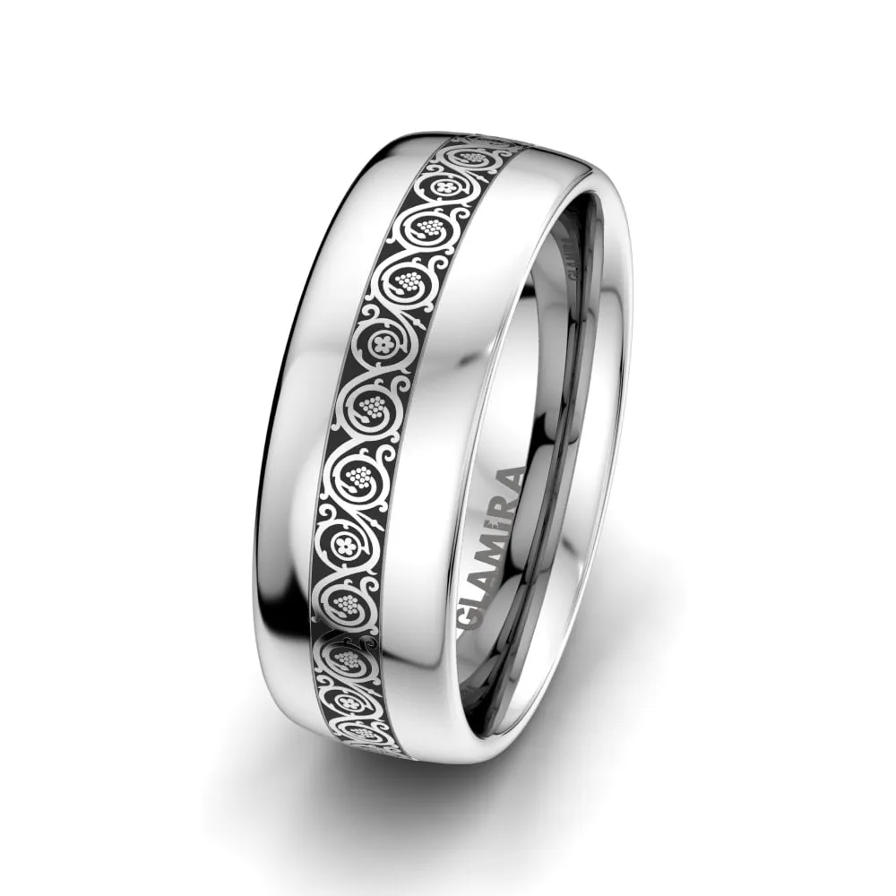 Anillo de boda Ornate Life 8 mm