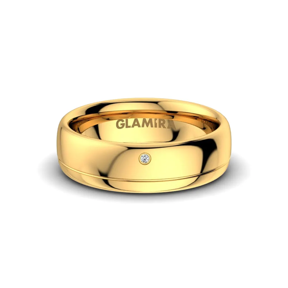 Anillo de boda Pretty Life 6 mm