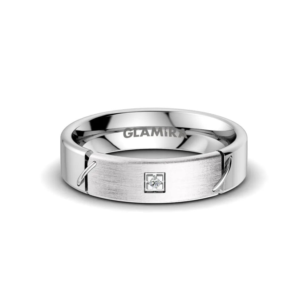 Anillo de boda Romantic Kiss 5 mm