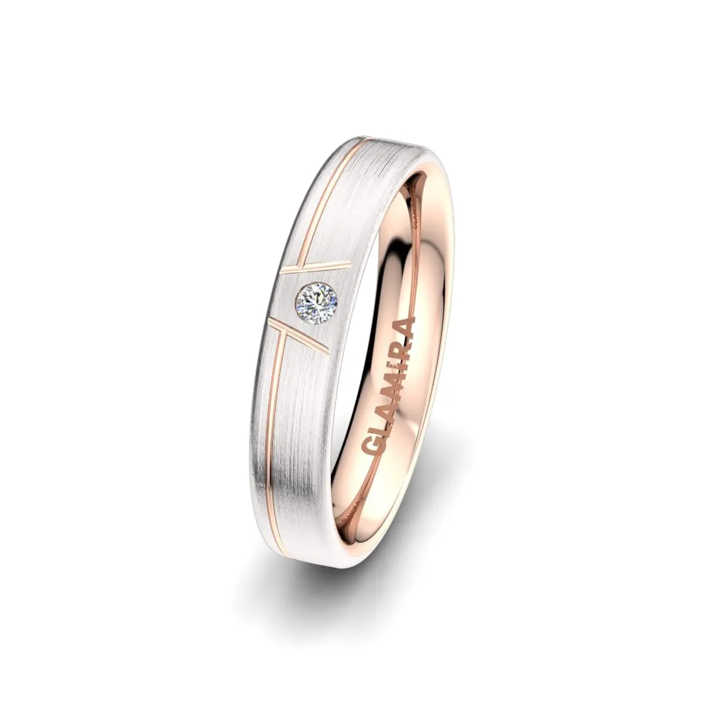 Anillo de boda Shining Moon 4 mm