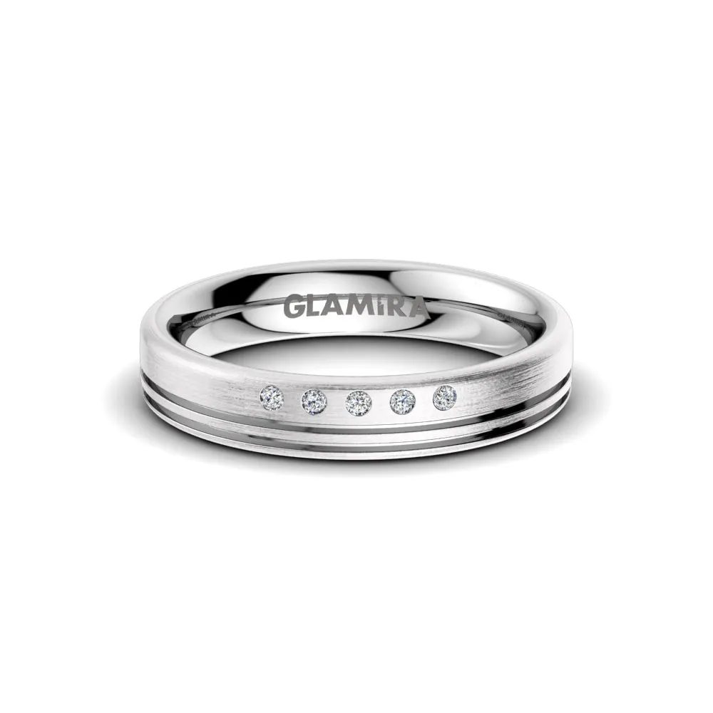 Anillo de boda Smart Sentiment 4 mm
