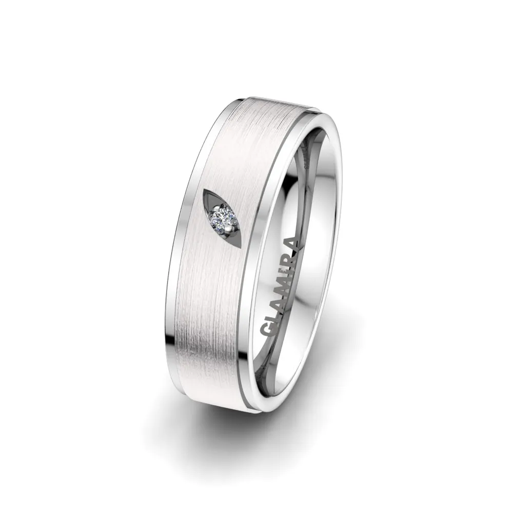 Anillo de boda Splendid Love 6 mm