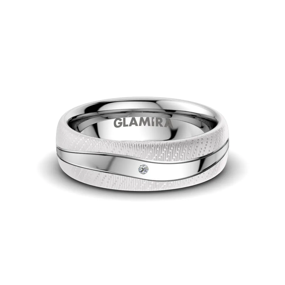 Anillo de boda Unique Minded 6 mm