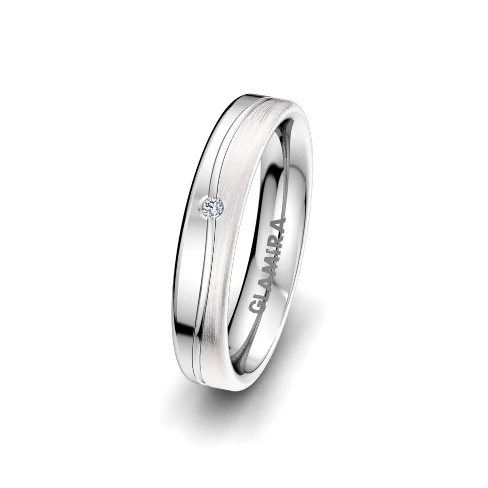 Anillo de boda Unique Promise 4 mm