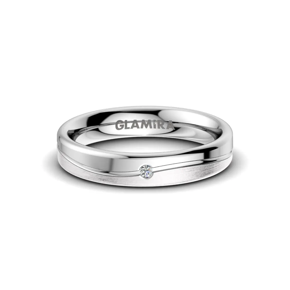 Anillo de boda Unique Promise 4 mm