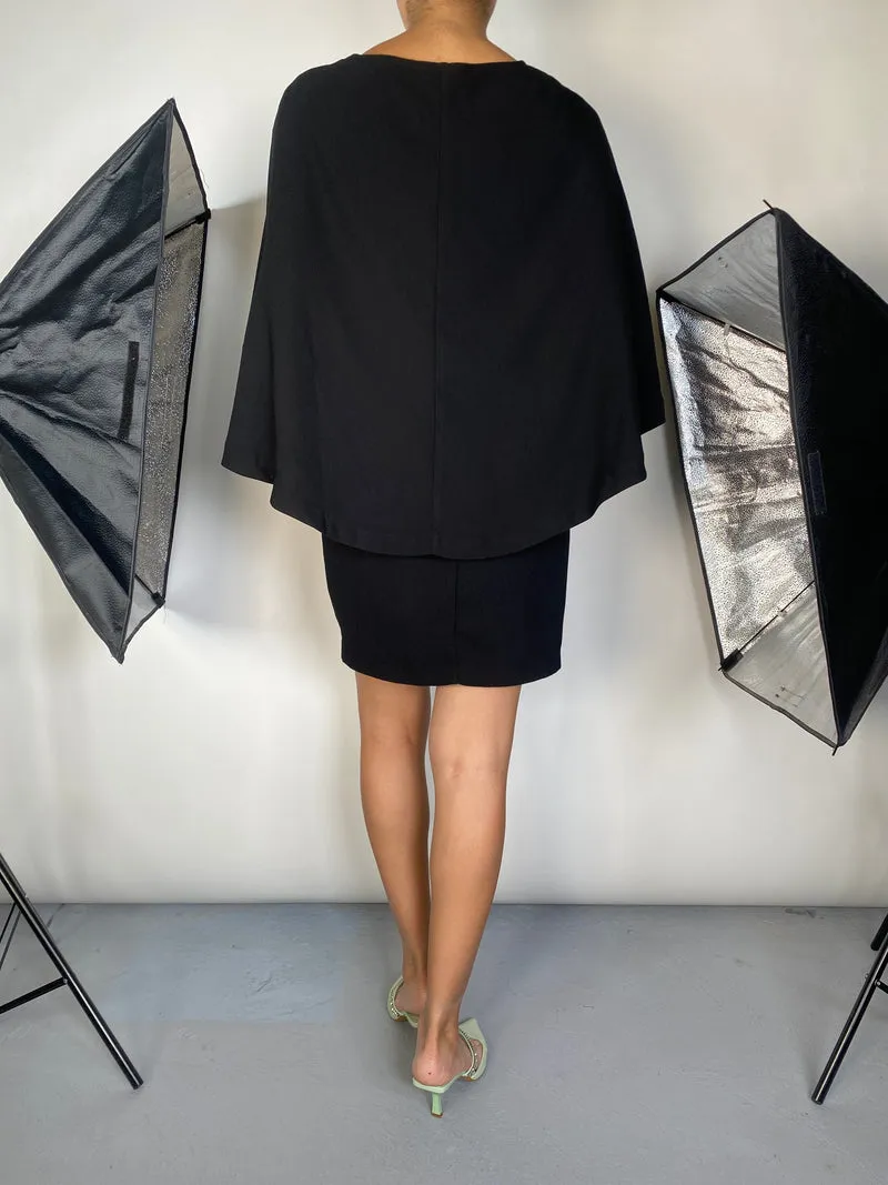 ANTHROPOLOGIE Vestido Con Capa
