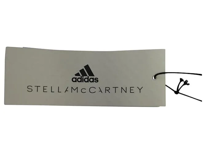 Autre Marque Camiseta recortada de algodón orgánico negro Adidas por Stella McCartney Future Playground 