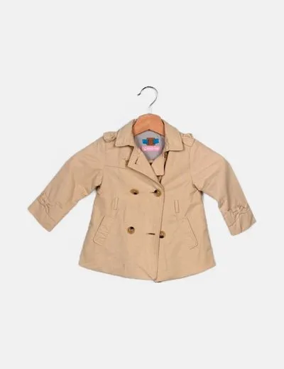 Baby Gabardina beige casual