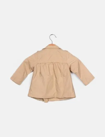 Baby Gabardina beige casual