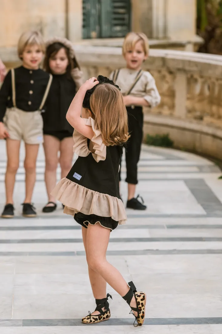 Bailarina Mini Leopardo