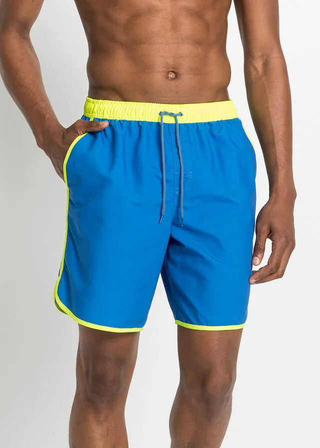 BAñADOR DE HOMBRE AZULAMARILLO