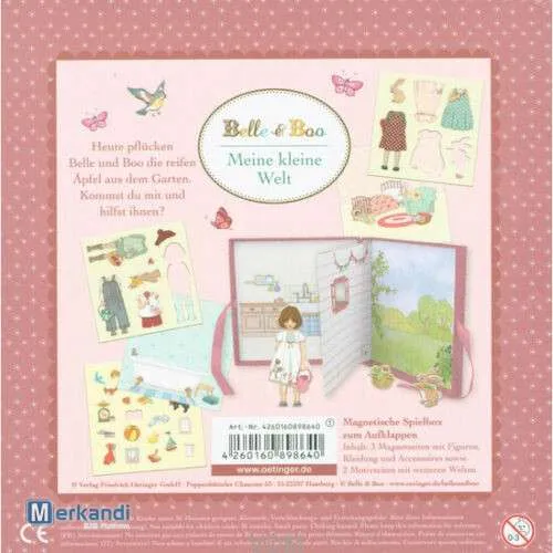 Belle Boo, caja de juegos, alta calidad, a estrenar, PVP € 12.99, sólo € 0.50