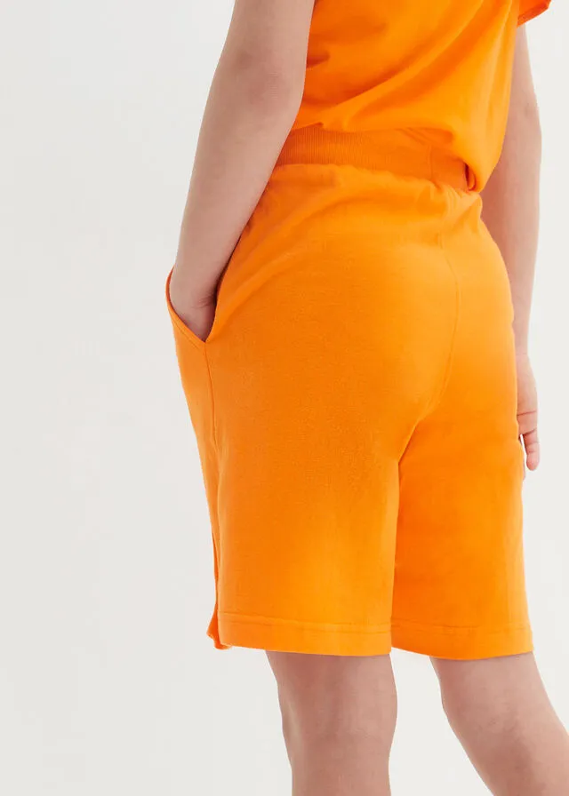 Bermudas para niñas Naranja calabaza