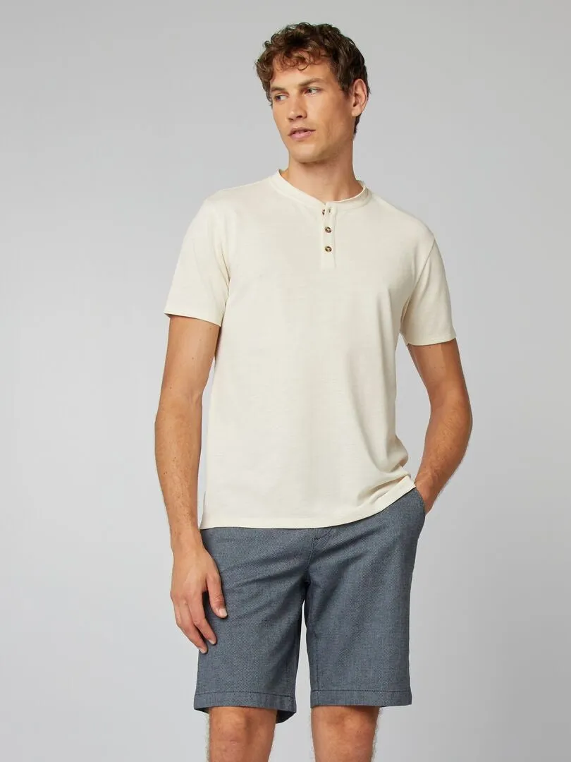 BERMUDAS TIPO CHINO DE SARGA  AZUL