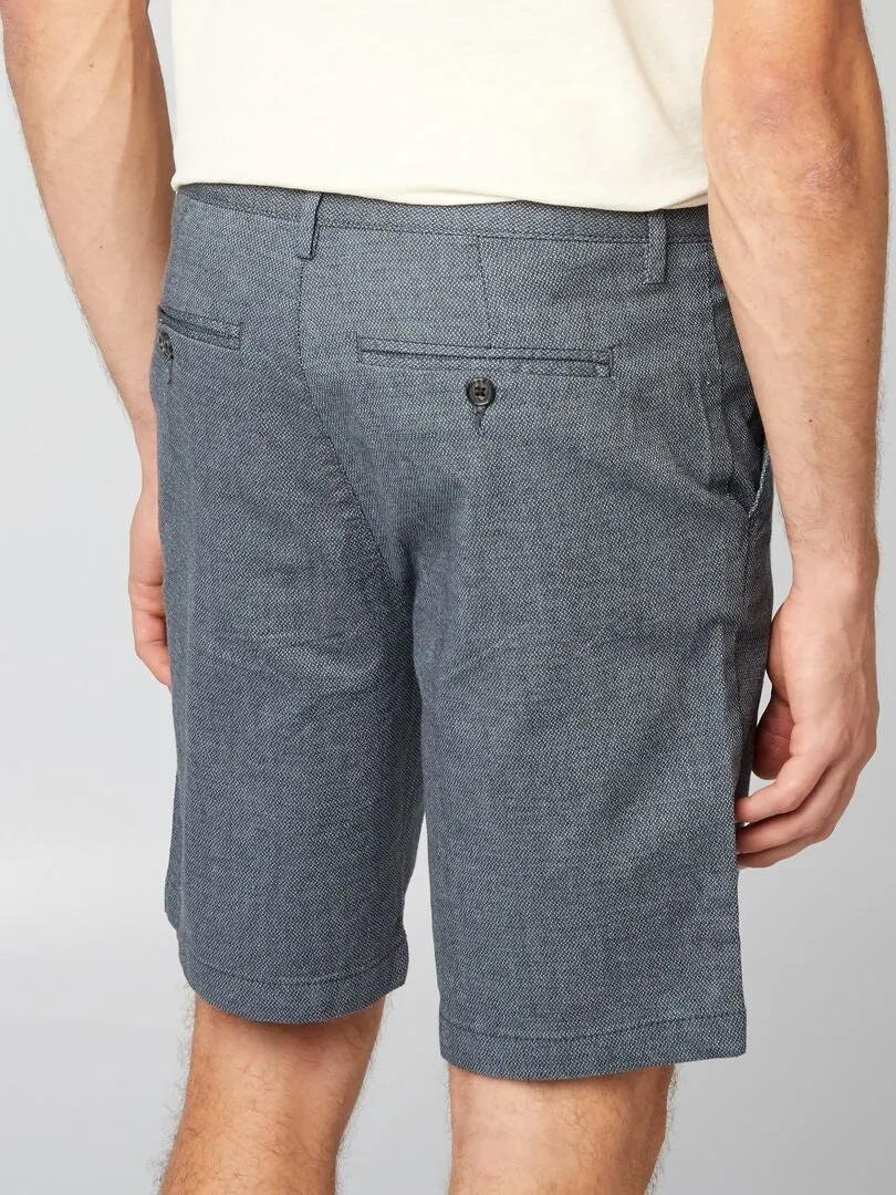 BERMUDAS TIPO CHINO DE SARGA  AZUL