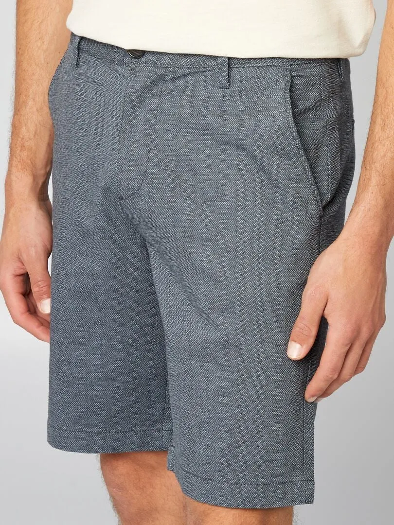 BERMUDAS TIPO CHINO DE SARGA  AZUL